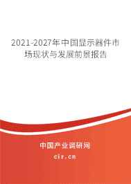 2021年显示器件市场前景