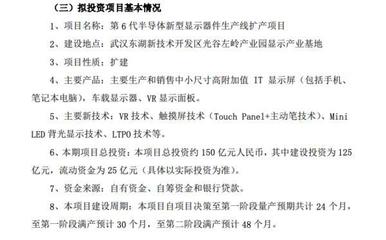 TCL宣布扩产第6代半导体显示器件 用于高端显示产品